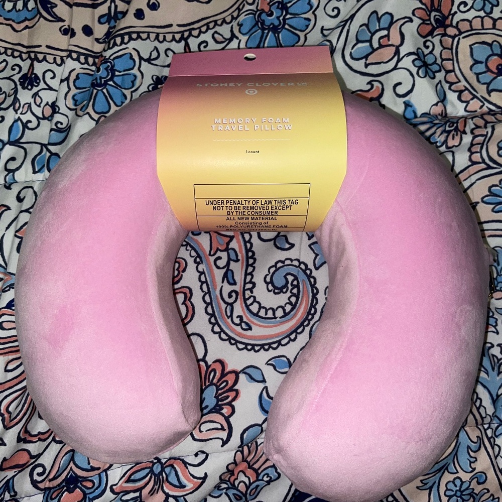 Stoney Clover Lane x Target Memory Foam Travel Pillow